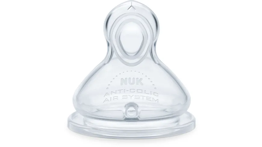 NUK First Choice Trinksauger Silikon Flow Control
