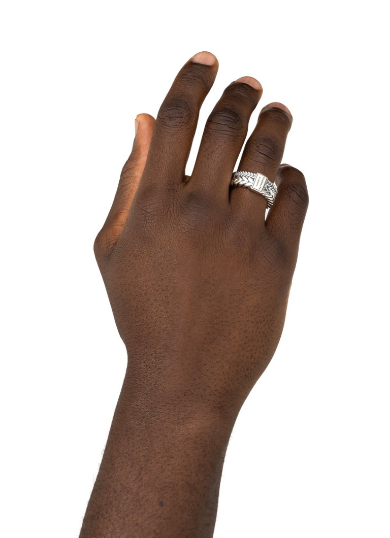 Buddha to Buddha  Barbara Double ring van zilver