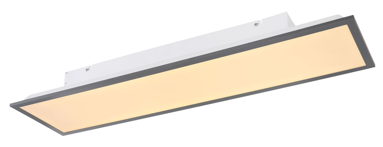 Globo Lighting - DORO - Deckenleuchte Aluminium weiß, LED