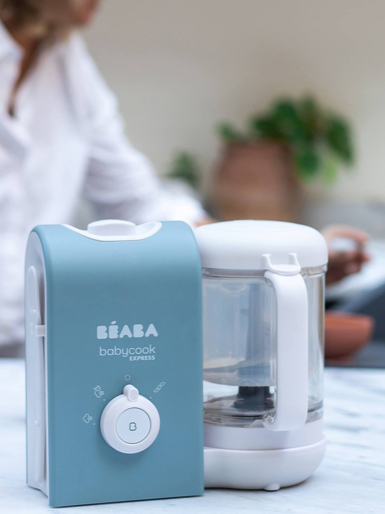 Babycook Express BEABA bleu baltique d'argile