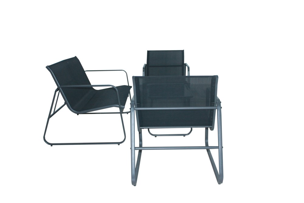Powertec Garden Garten-Set 4tlg. schwarz