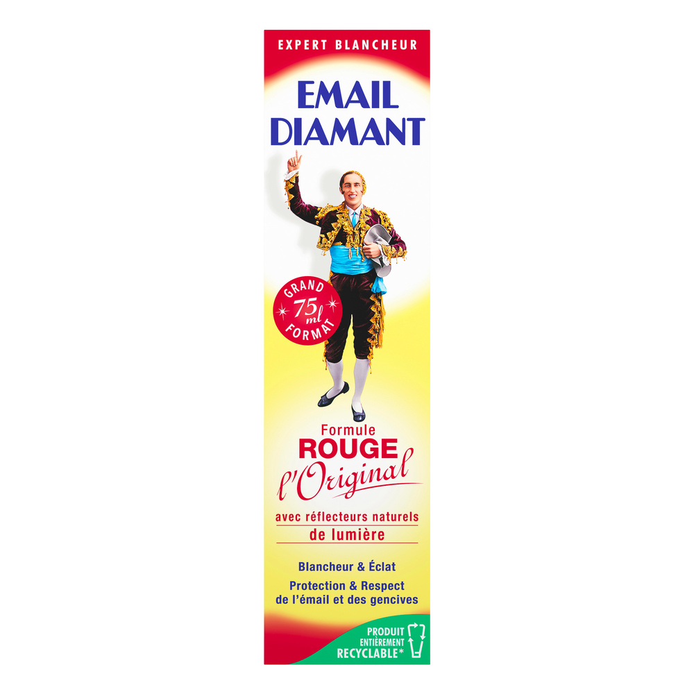 email diamant Formule Rouge l'Original Dentifrice