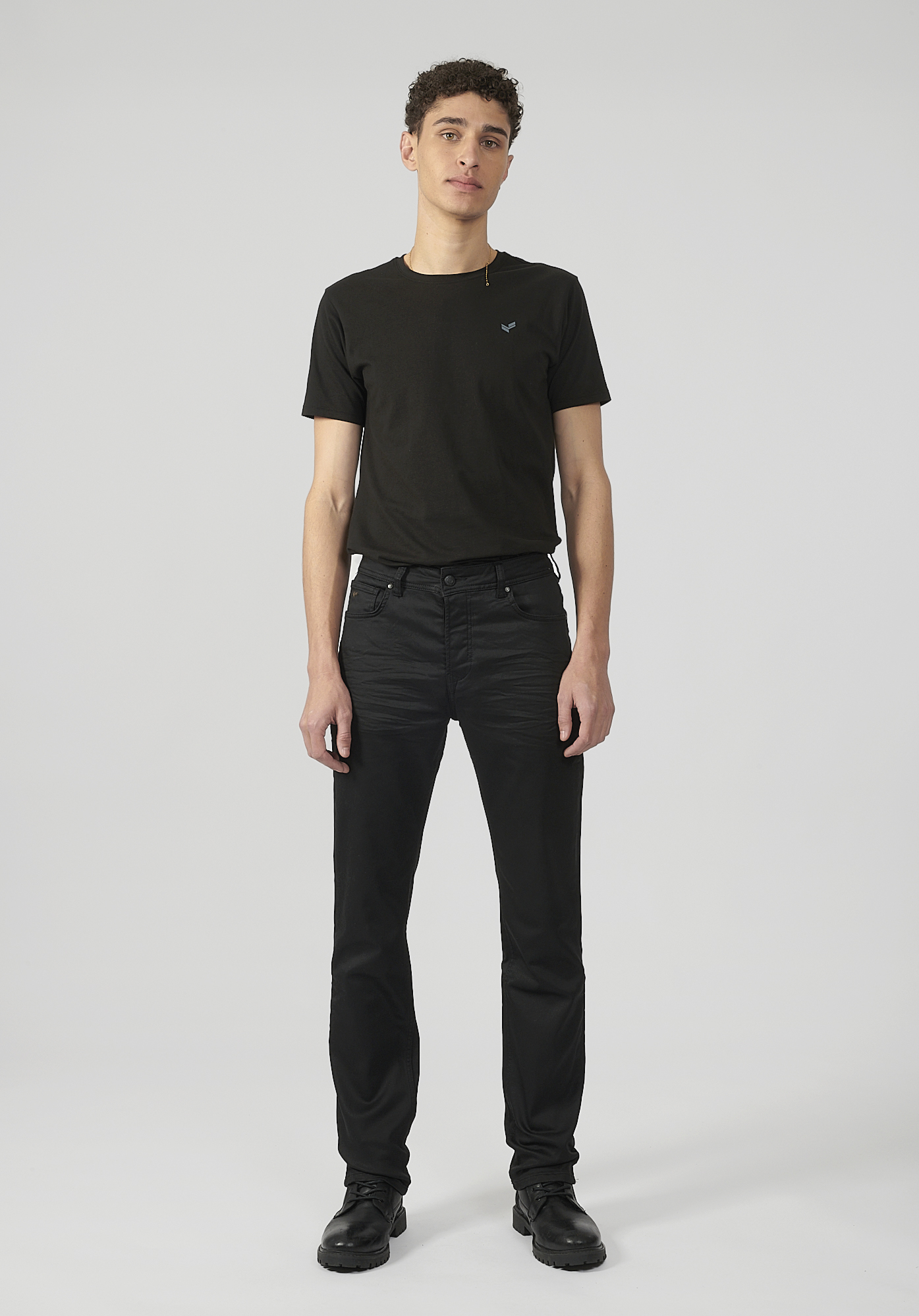 DAXTE  Jean straight noir homme