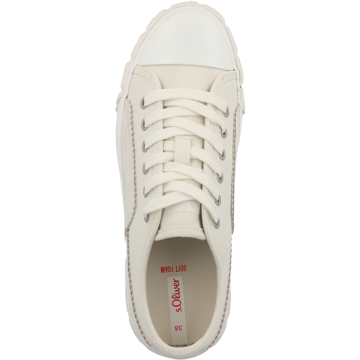 s.Oliver 5-23643-28 Sneaker Low creme