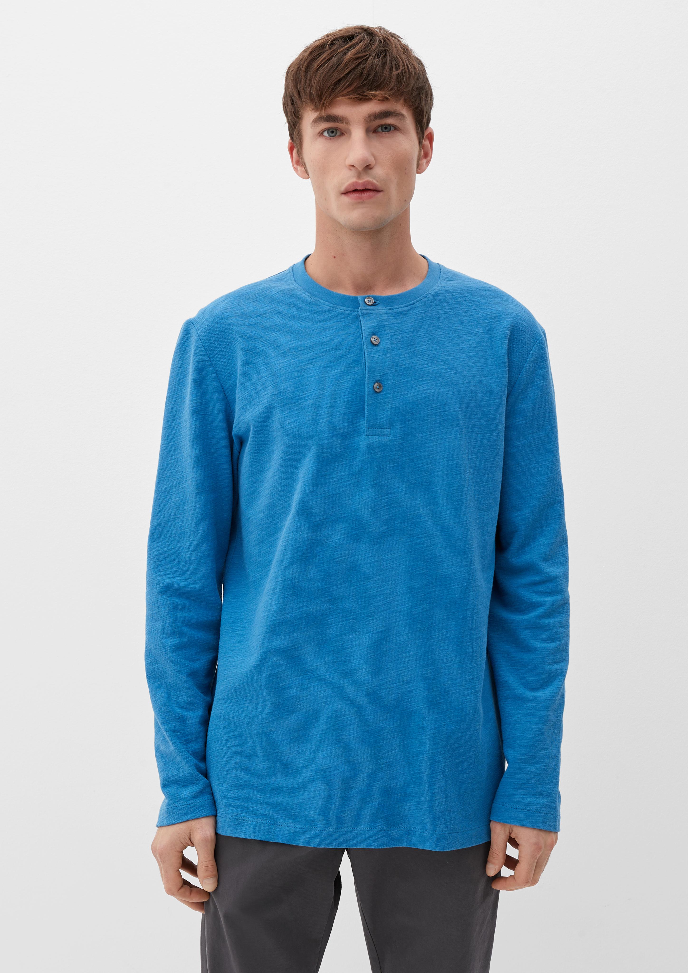 Sweater mit Henleyausschnitt  2125693-6285