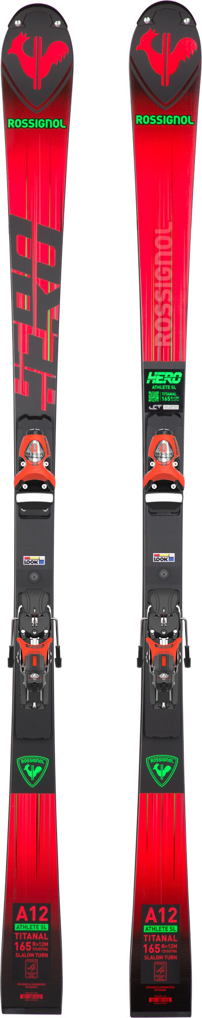 Skis racing unisexe HERO ATHLETE FIS SL FACTORY 165 R22