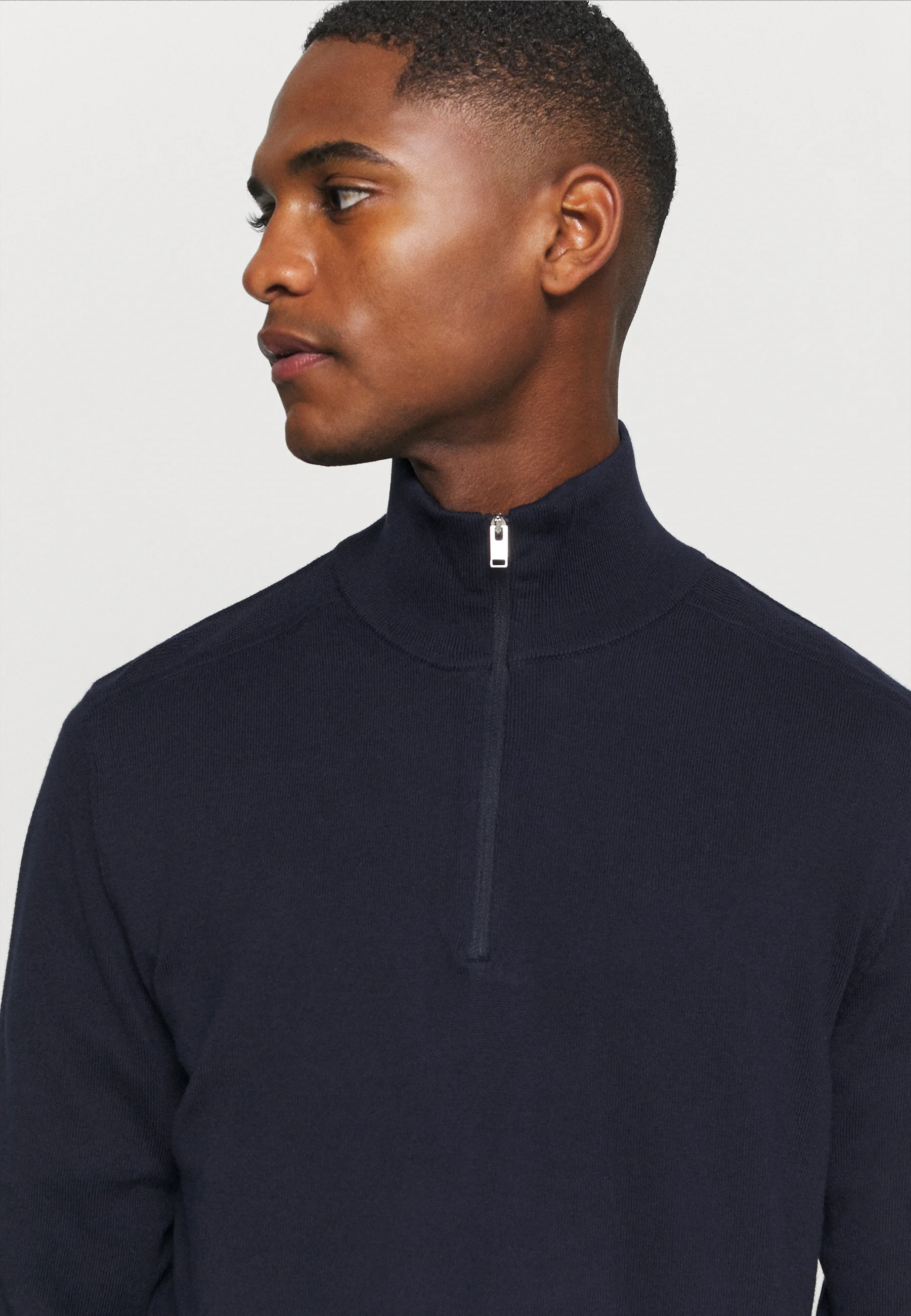 Suéter SLHBERG HALF ZIP de Selected Homme