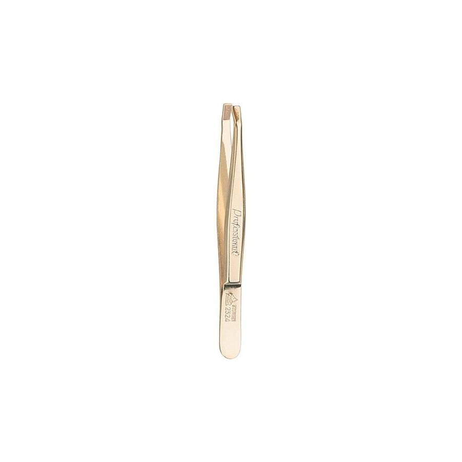 Pinzette, vergoldet, 9 cm