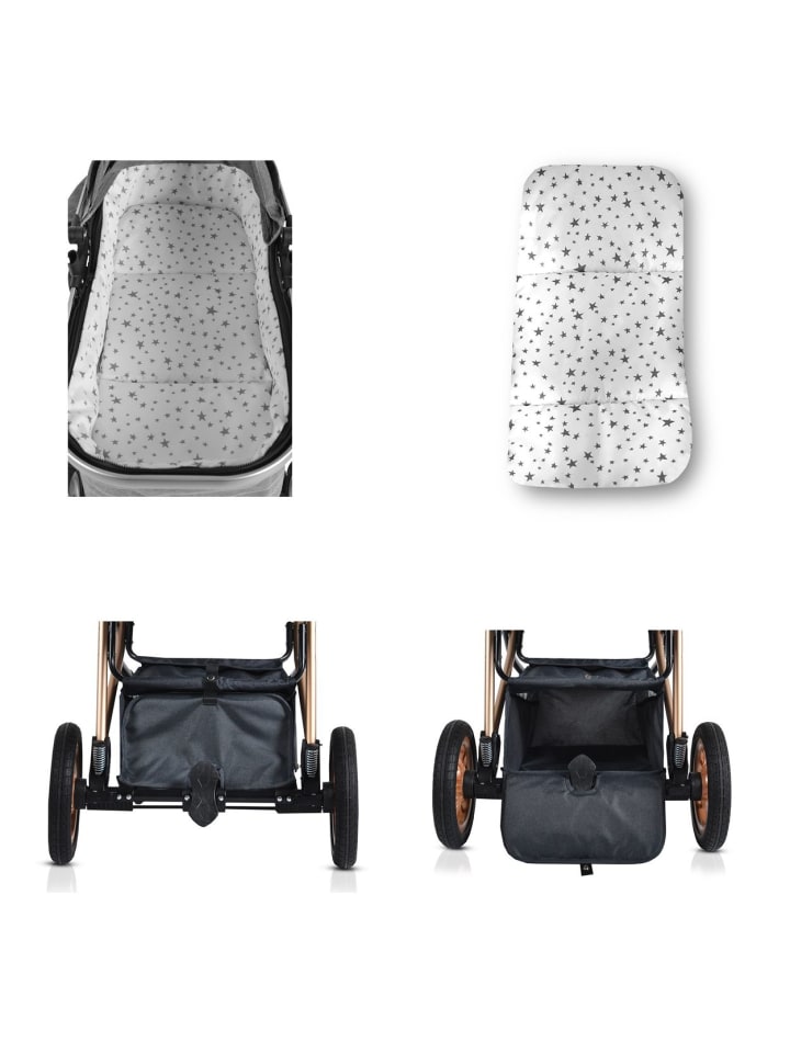 Moni Kinderwagen Midas 2 in 1 in schwarz günstig kaufen onesize