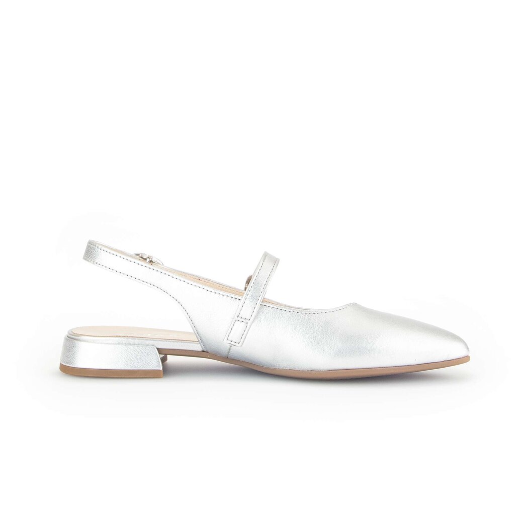 Gabor fashion Slingpumps silber