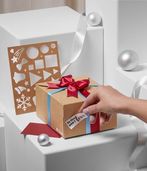 flaconi DIY-Geschenkverpackung Christmas Edition Geschenkverpackung-1 Stk