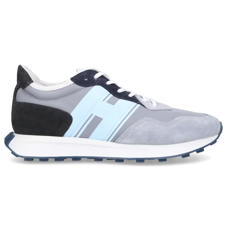 Hogan - Sneaker low H601 Veloursleder - grau
