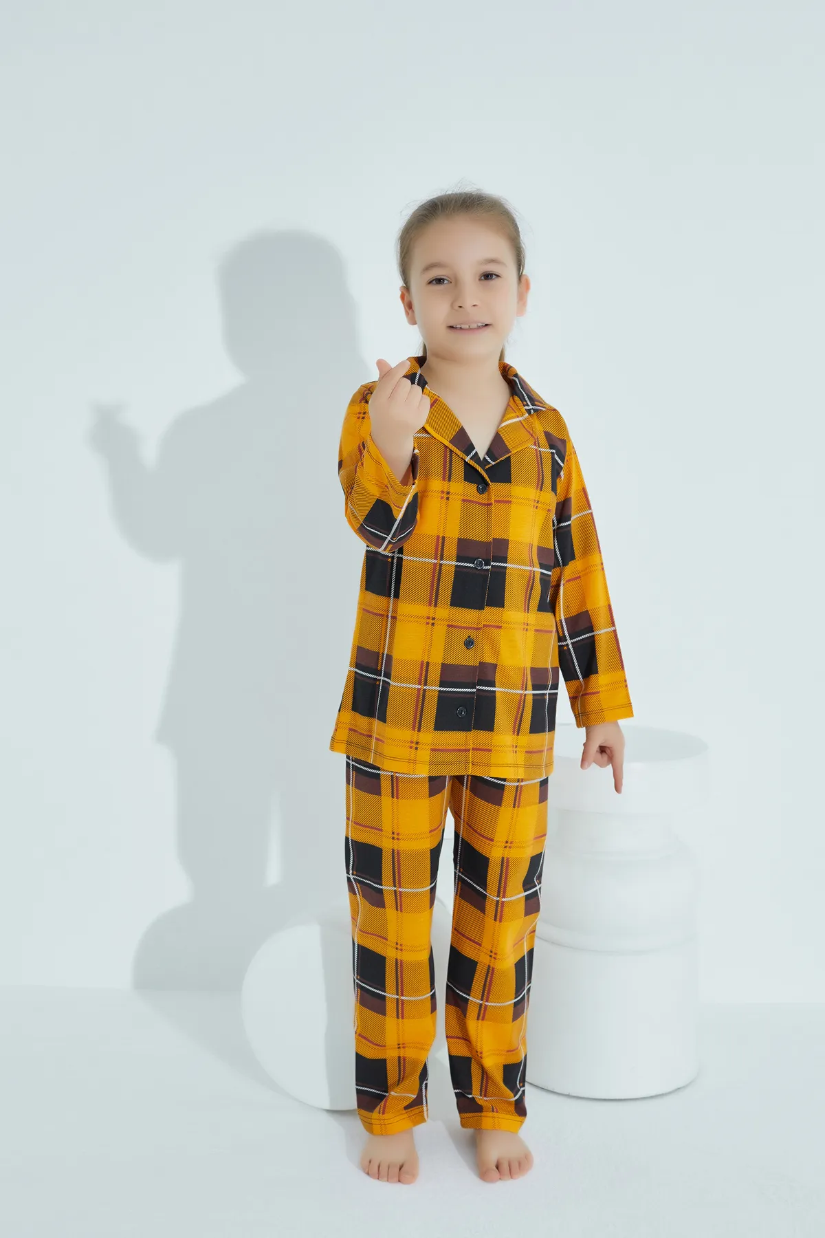 STRAWBERRY  Pyjama-Set aus Baumwolle mit Knöpfen