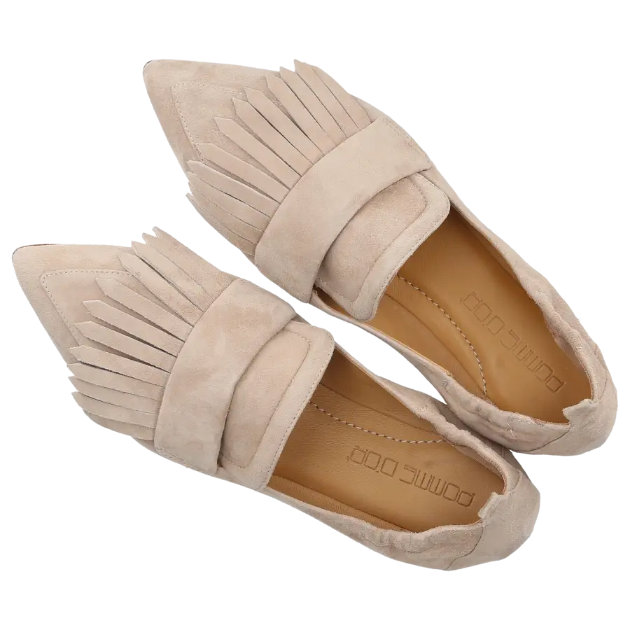 Pomme D`OR - Loafer 0523 Veloursleder - beige