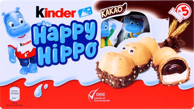 Kinder Happy Hippo Cacao