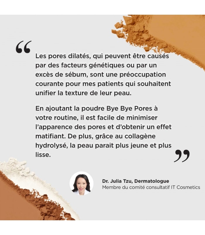 IT COSMETICS-BYE BYE PORES PRESSED™-Poudre Pressée - Fixatrice Compacte
