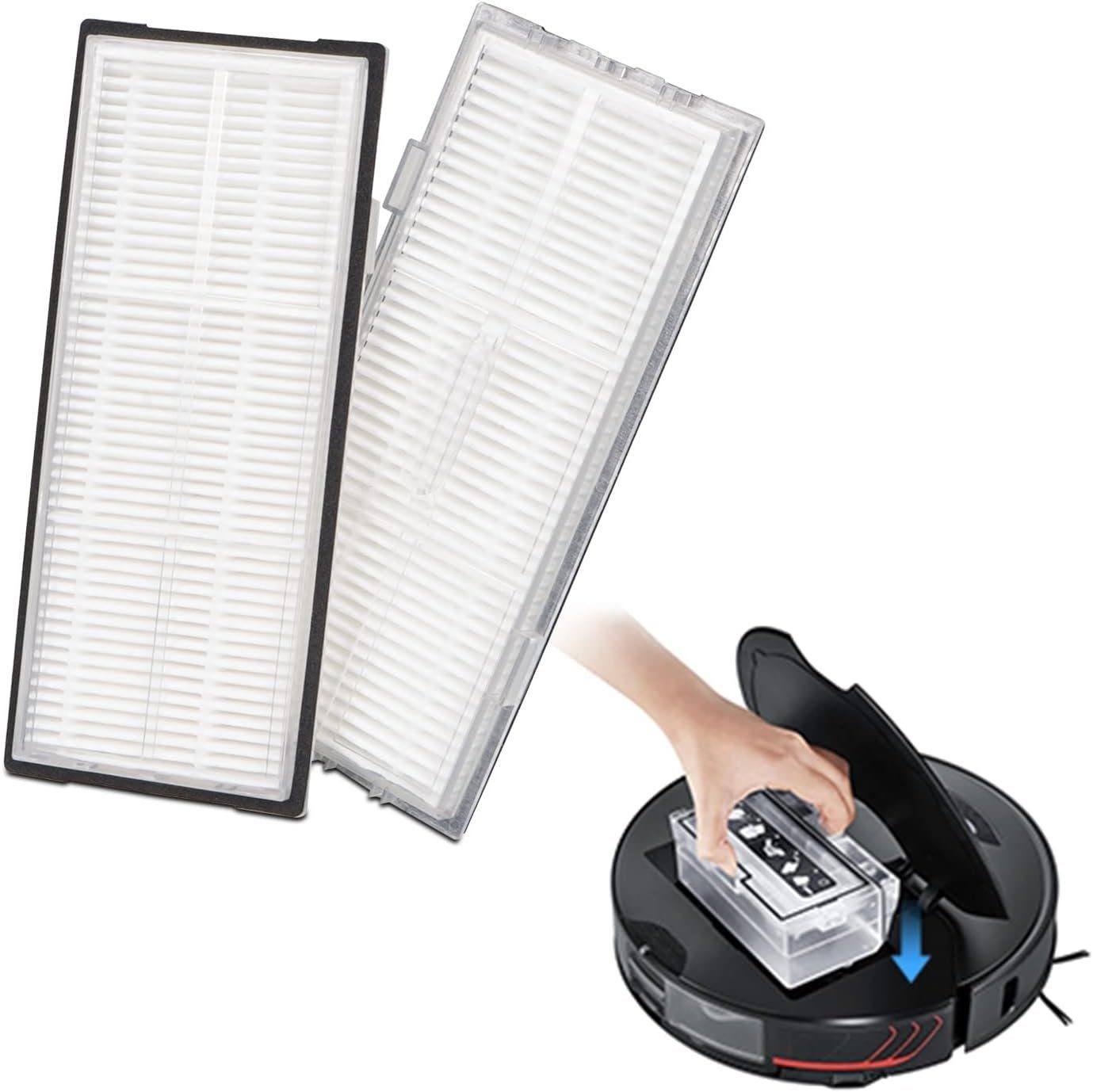 XDOVET Staubsaugerdüsen-Set Zubehörset für Roborock S7 MaxV Ultra/S7 Pro Ultra Saugroboter Zubehör