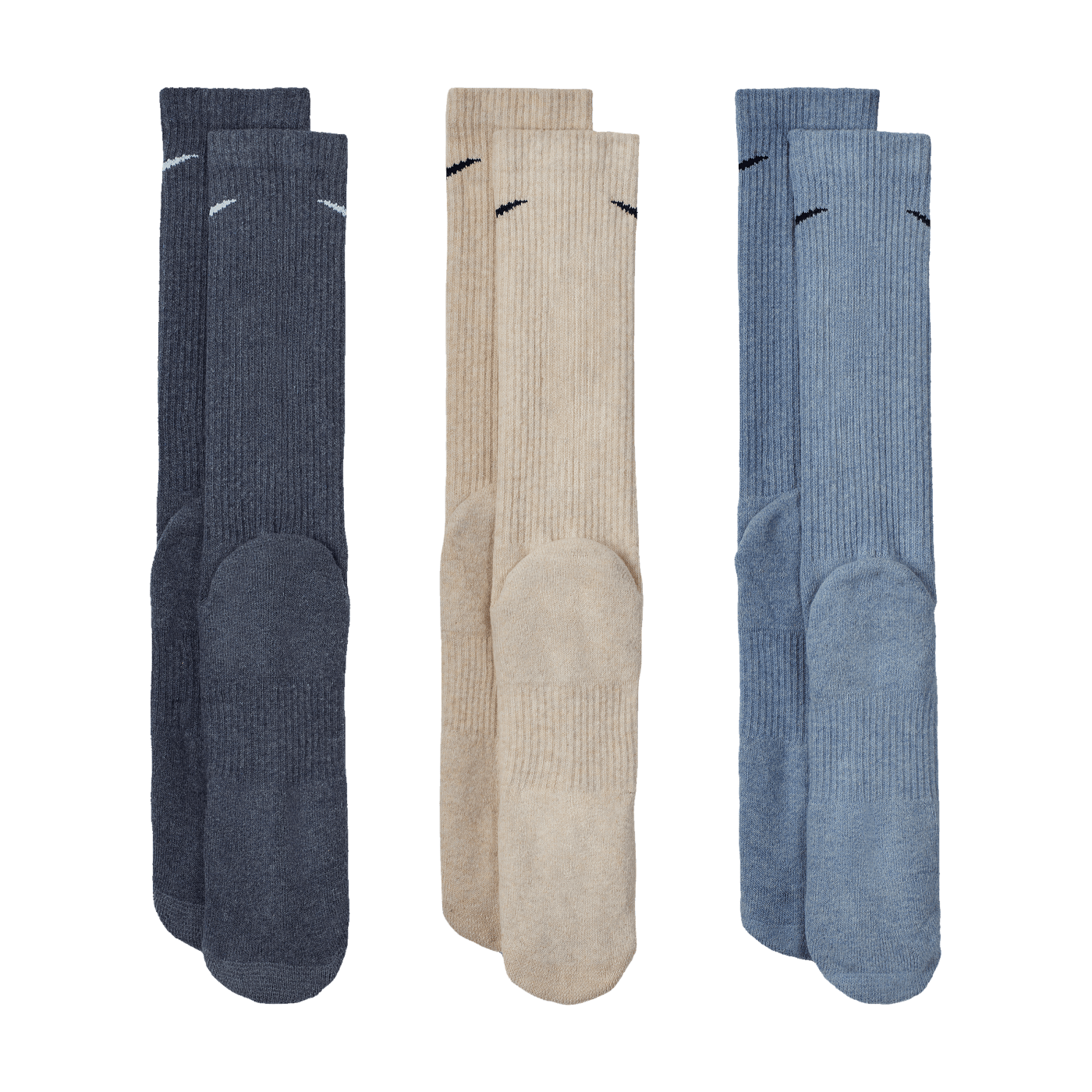 Nike Everyday Plus Cush Crew Socken Schwarz F901