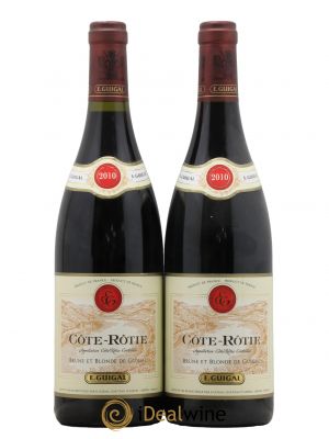 Côte-Rôtie Côtes Brune et Blonde Guigal  2010 - Lot de 2 Bouteilles