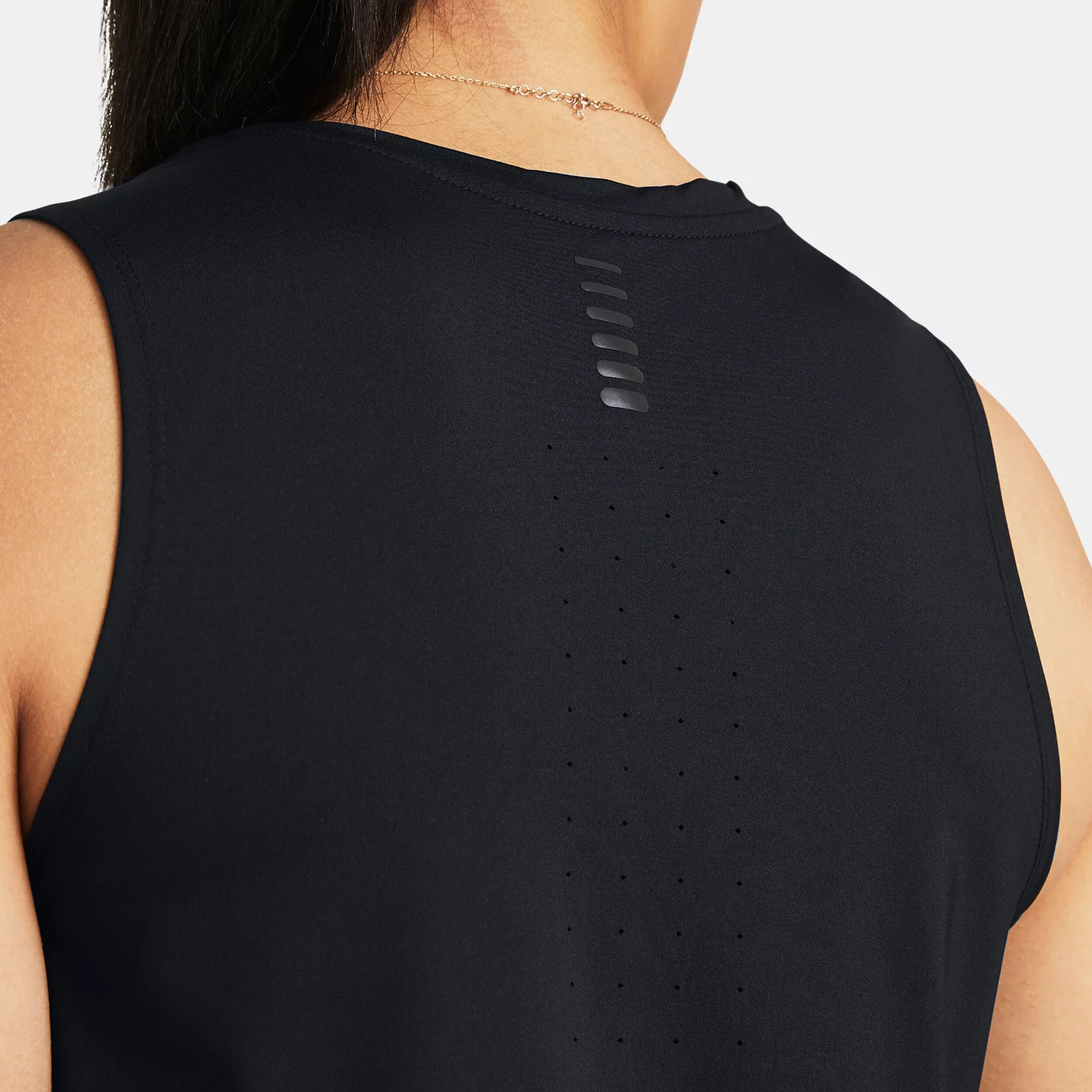 Laser Tank-Top Damen - Schwarz