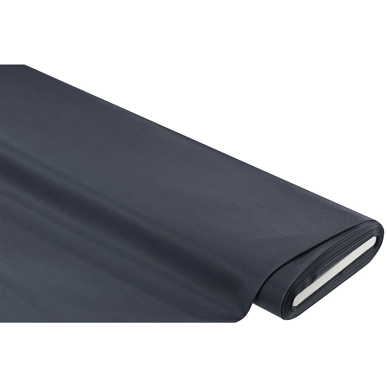 Blusenstoff uni, rauchblau