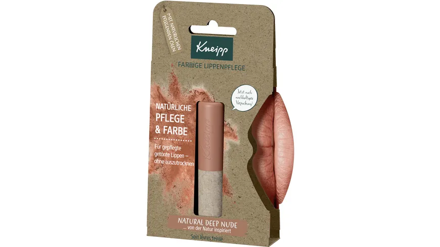 Kneipp Farbige Lippenpflege Natural Deep Nude 3.5 g