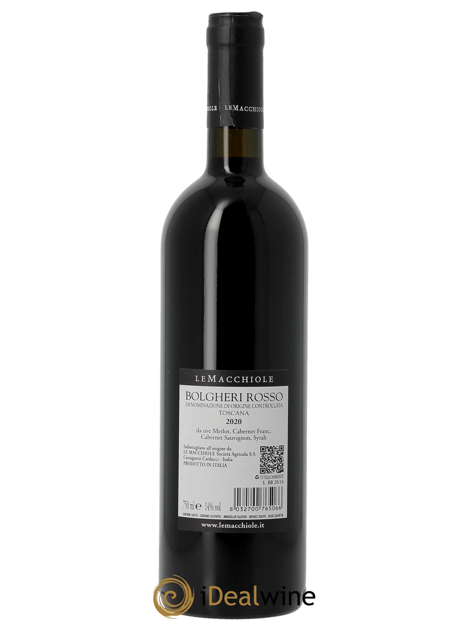 Bolgheri Le Macchiole DOC Rosso  2020 - Lot de 1 Bouteille