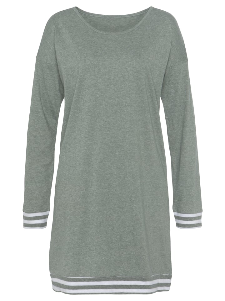 VIVANCE DREAMS Sleepshirt in khaki meliert günstig kaufen 32/34