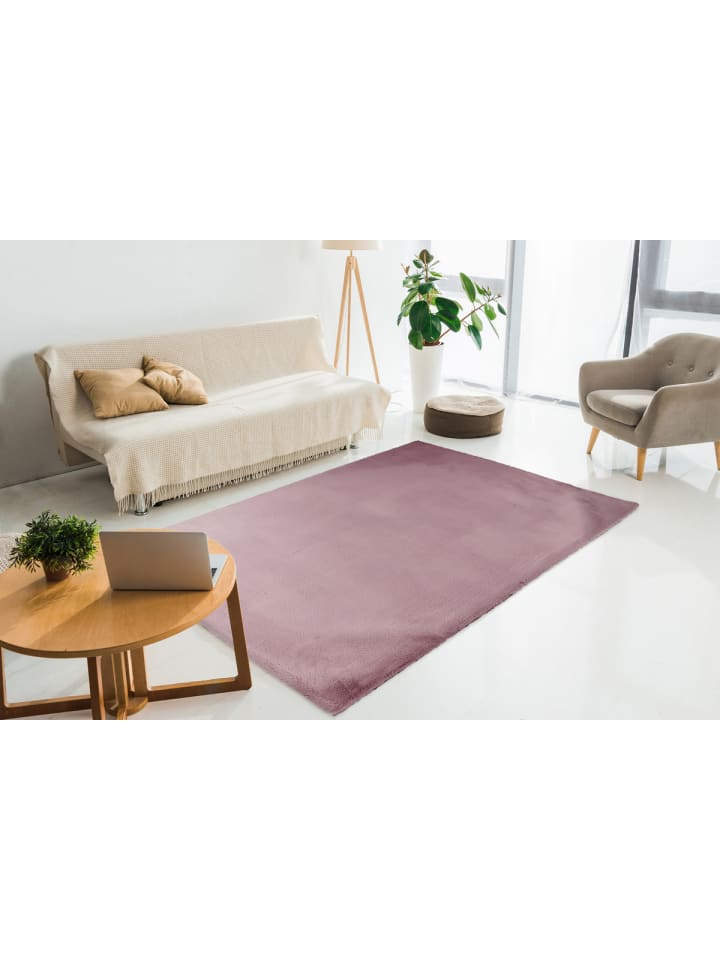Kayoom Teppich Priscella in Rosa günstig kaufen