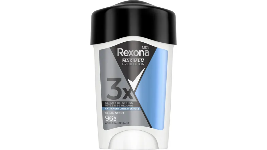 Rexona Maximum Protection Men Deo Cremestick Anti-Transpirant Clean Scent 45 ml 45 ml