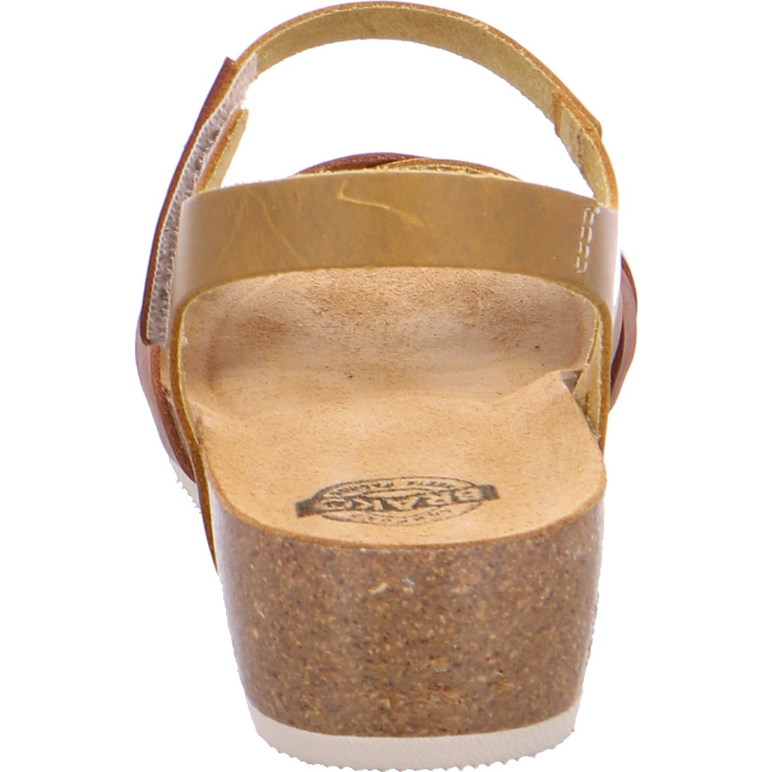 BRAKO Keilsandalen braun