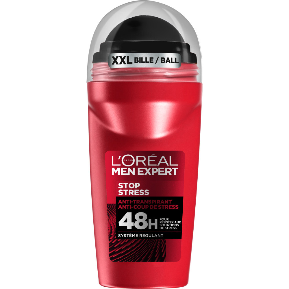 L'Oréal Paris L'Oréal Men Expert Stop Stress Déodorant Spray Protection 48h - 50ml Déodorant Bille Anti-Transpirant 48h Homme