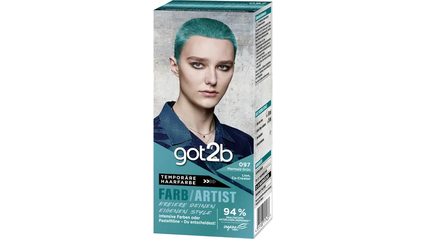 GOT2B FARB\/ARTIST Temporäre Haarfarbe 094 - blueberry lila
