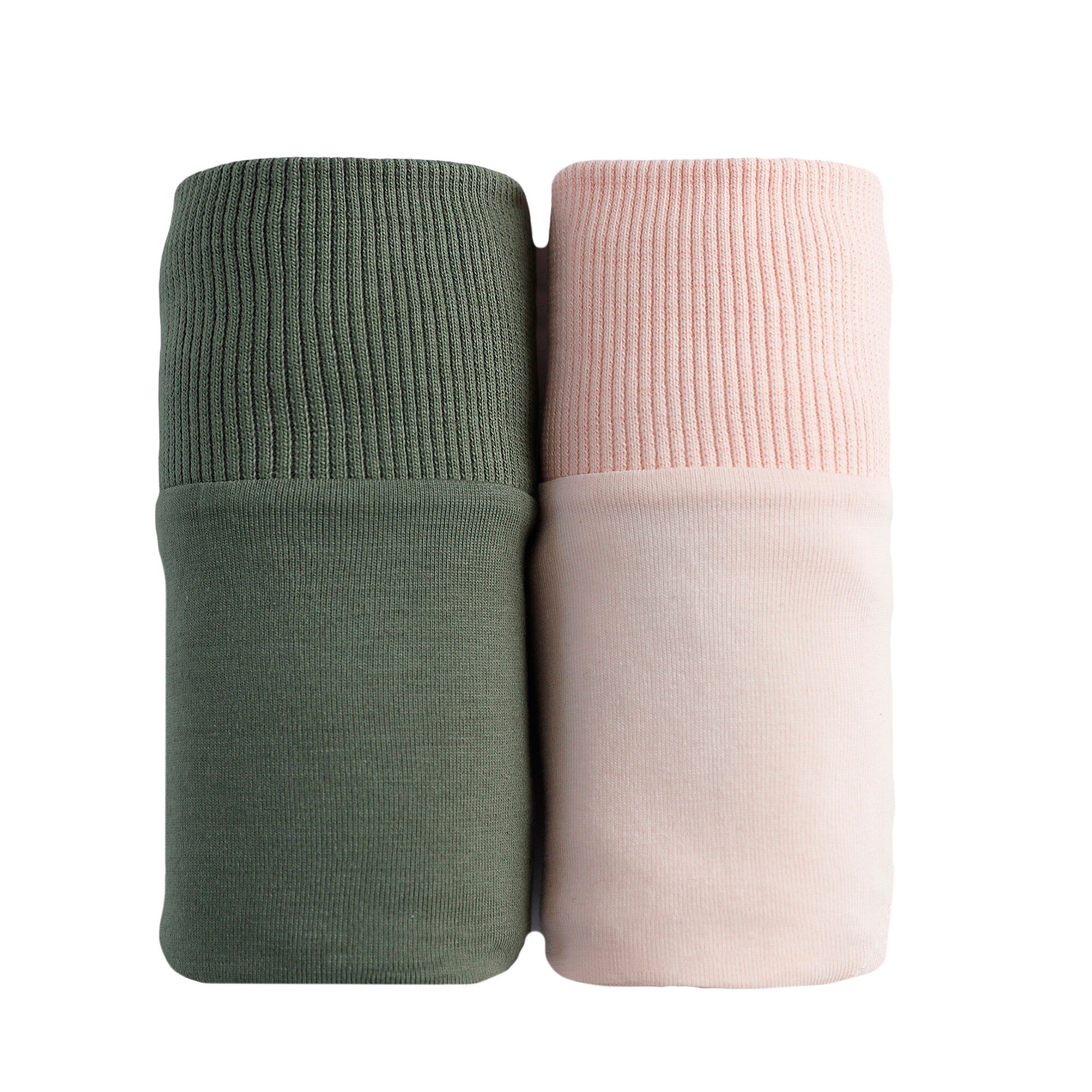 Culotte midi coton stretch ceinture confort