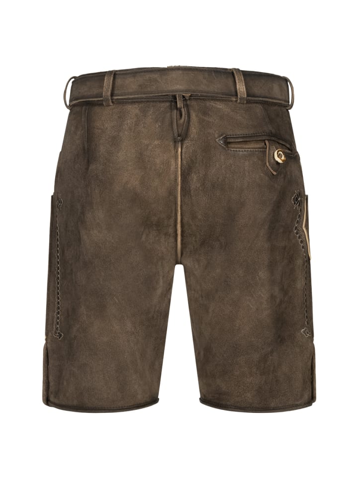 KRÜGER Lederhose Sean in braun günstig kaufen 46