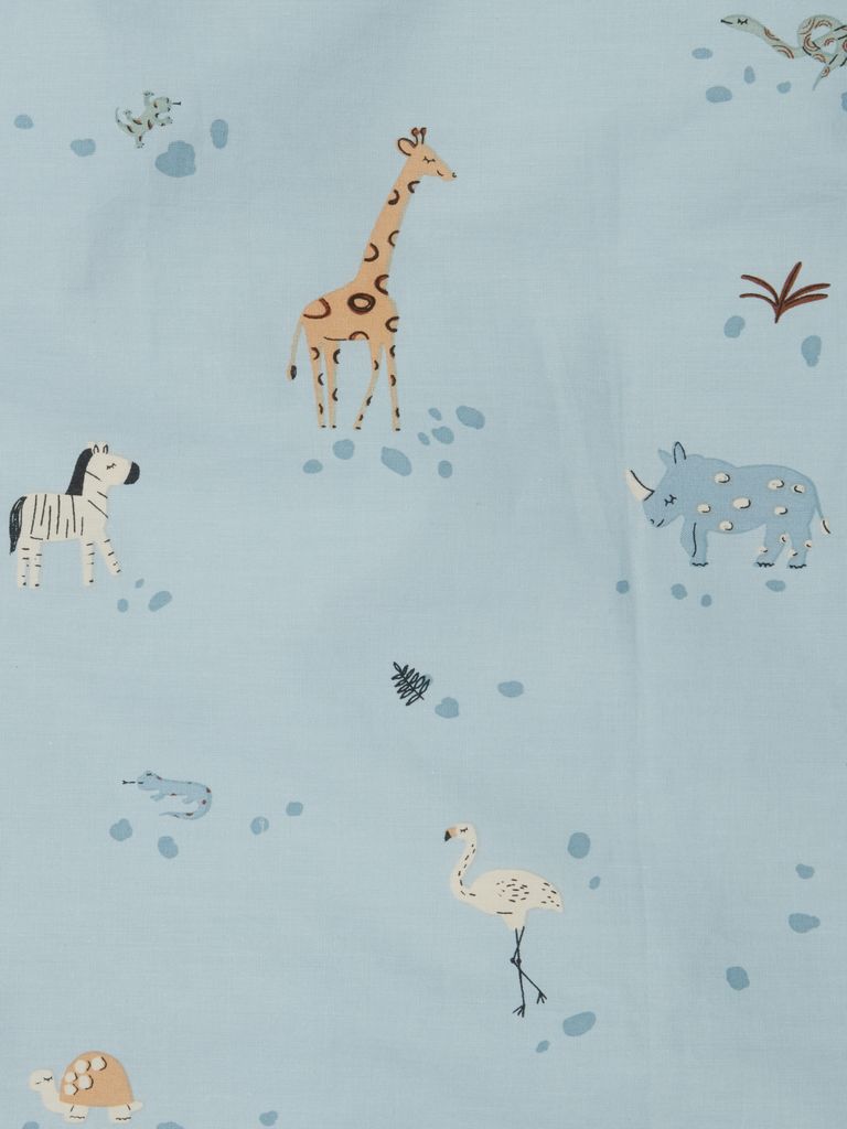 ANUR plus Kinderbettwäsche ANUR 65x80 blau