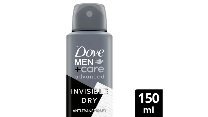 Dove Men+Care Deo-Spray Antitranspirant Advanced Invisible Dry 150 ml