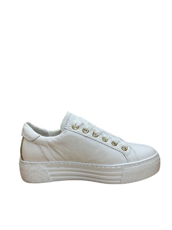 GABOR Freizeit Schnürer weiss Comfort 26