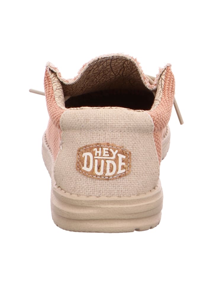 Hey Dude Mokassin Schnürschuhe in Orange günstig kaufen 41