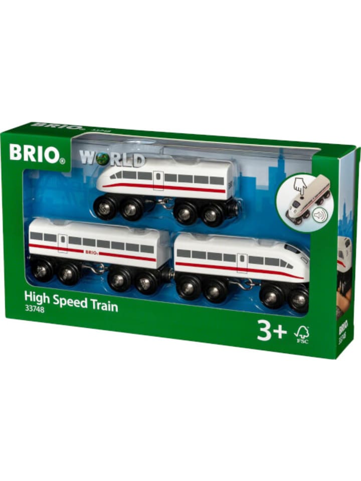 Brio Holzeisenbahn 63374800 Schnellzug mit Sound, 3teilig günstig kaufen onesize