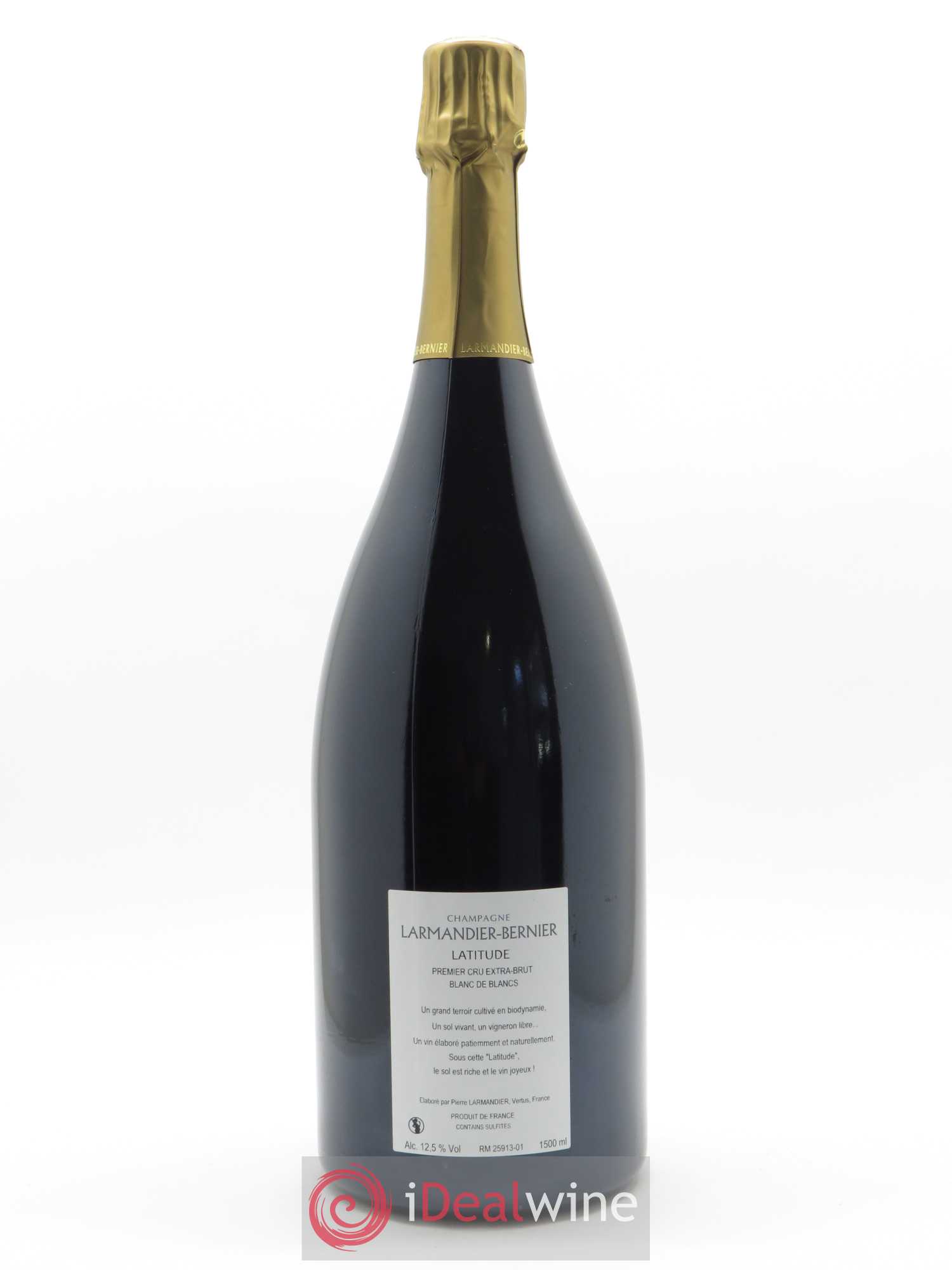 Latitude Blanc de Blancs Extra Brut Larmandier-Bernier   - Lot de 1 Magnum