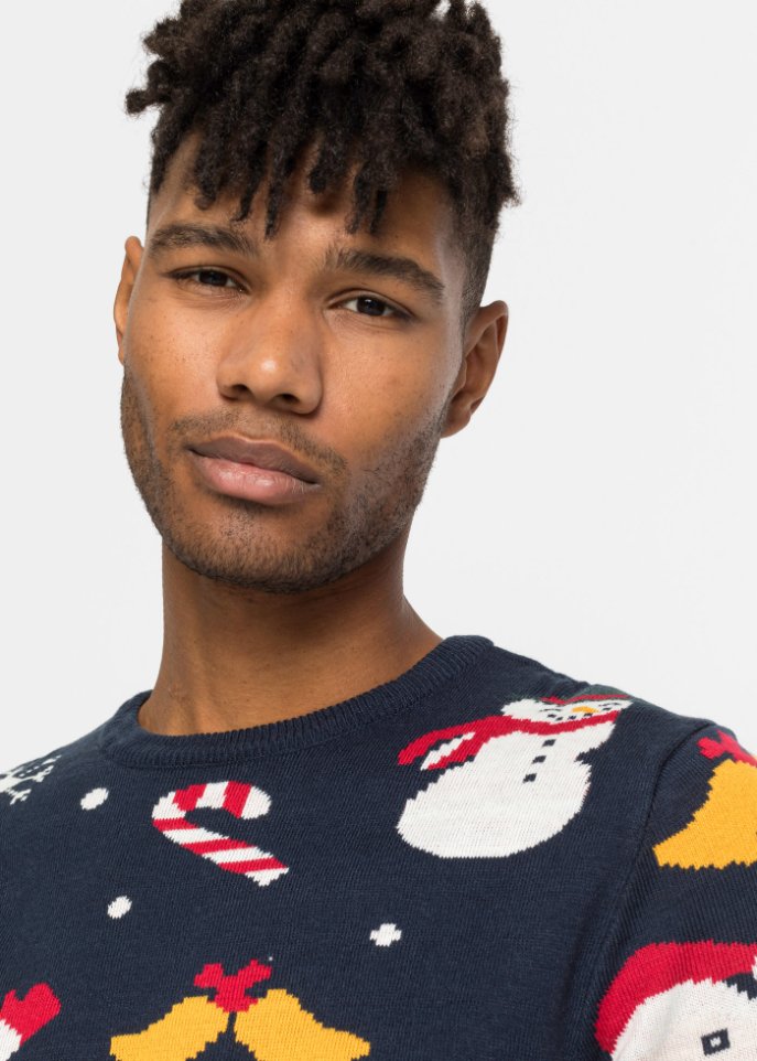 Pullover mit Weihnachtsmotiv