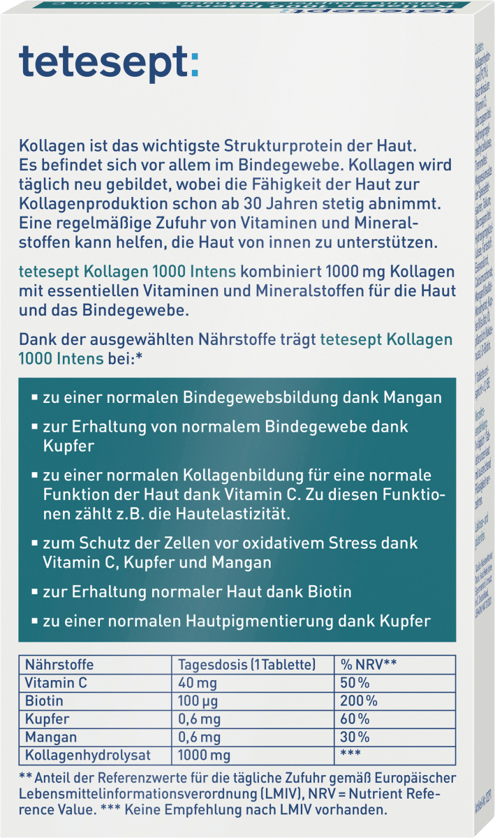 Kollagen 1000 Intens 30 St, 41 g
