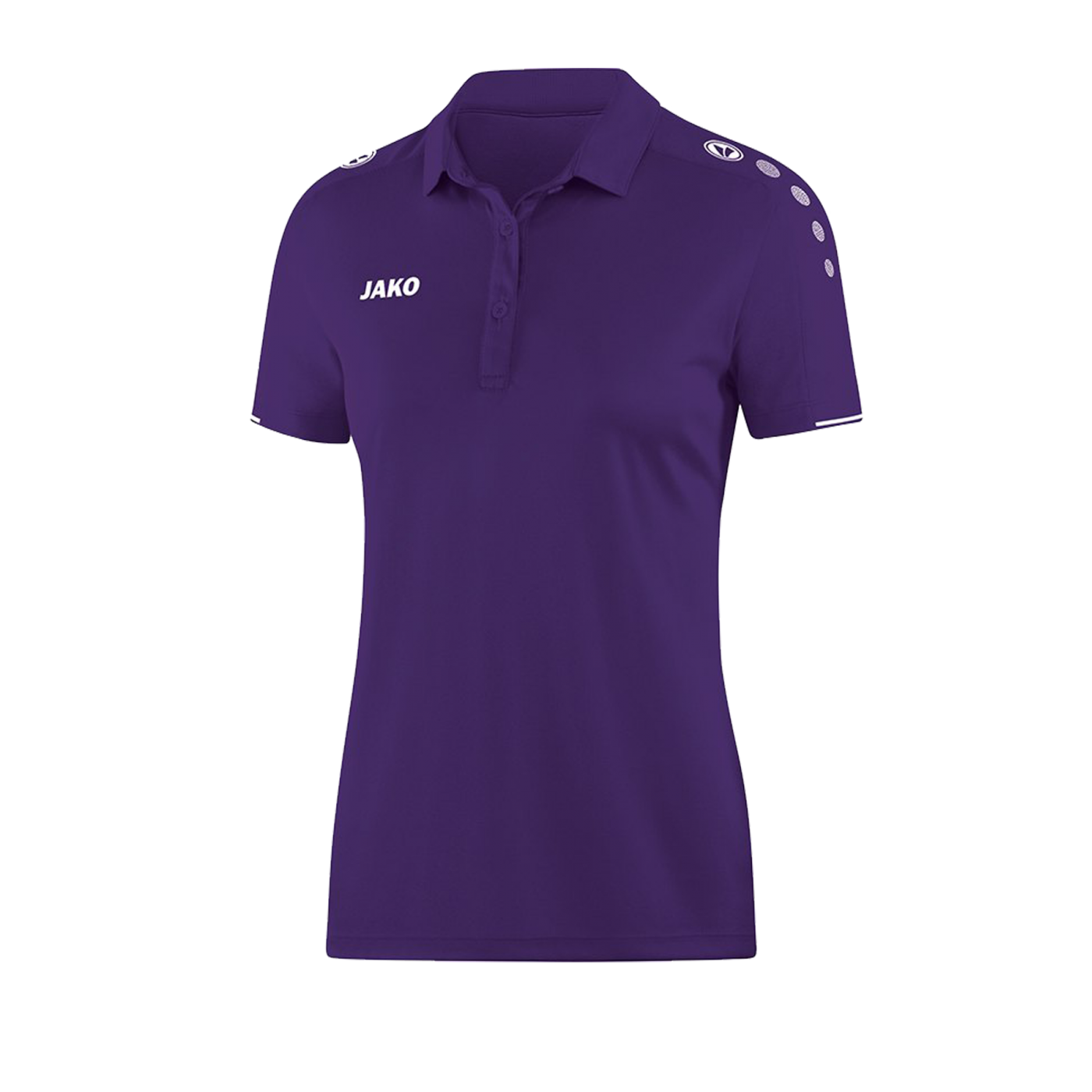 Jako Classico Poloshirt Damen Lila F10