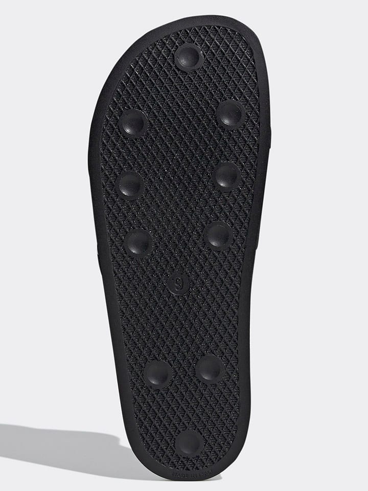 adidas Pantoletten in Schwarz günstig kaufen