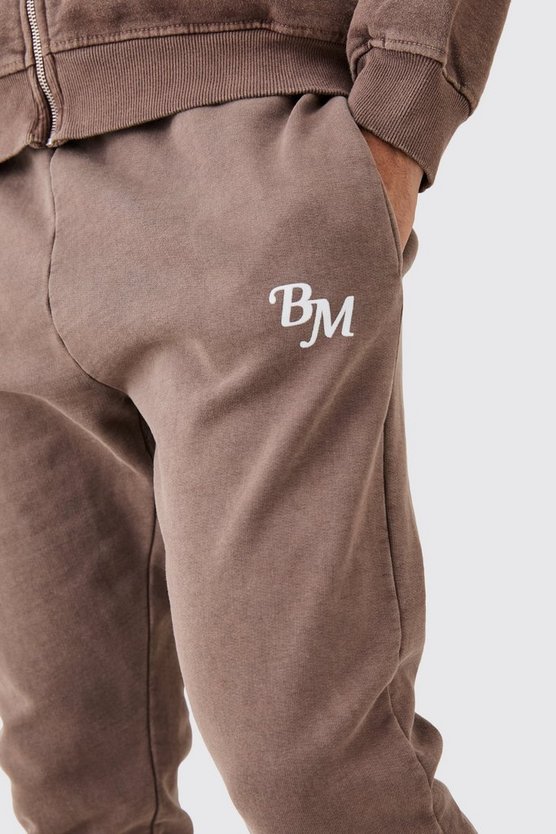 Slim-Fit Jogginghose mit Bm-Print