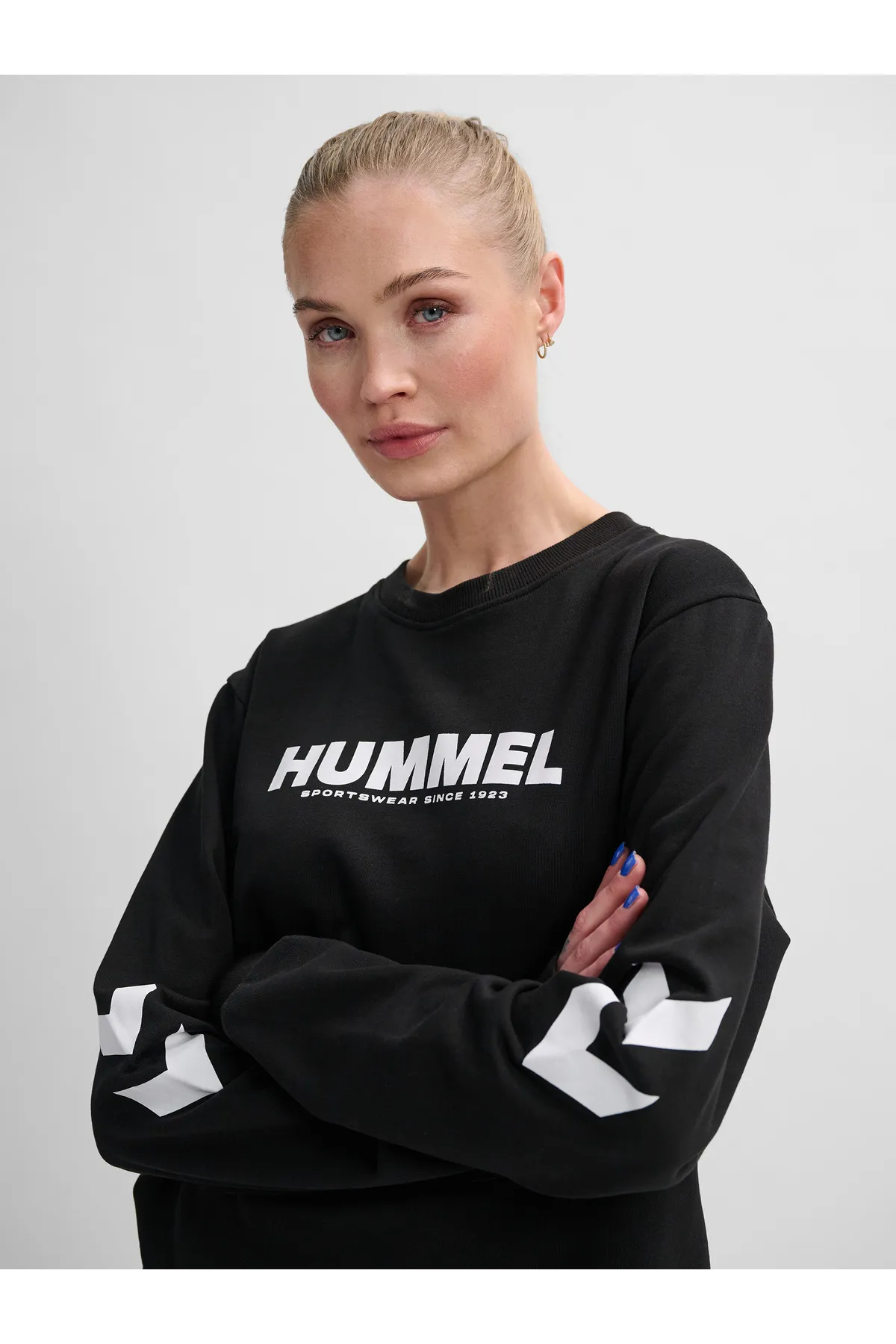 hummel  Sweatshirt - Schwarz - Regular Fit
