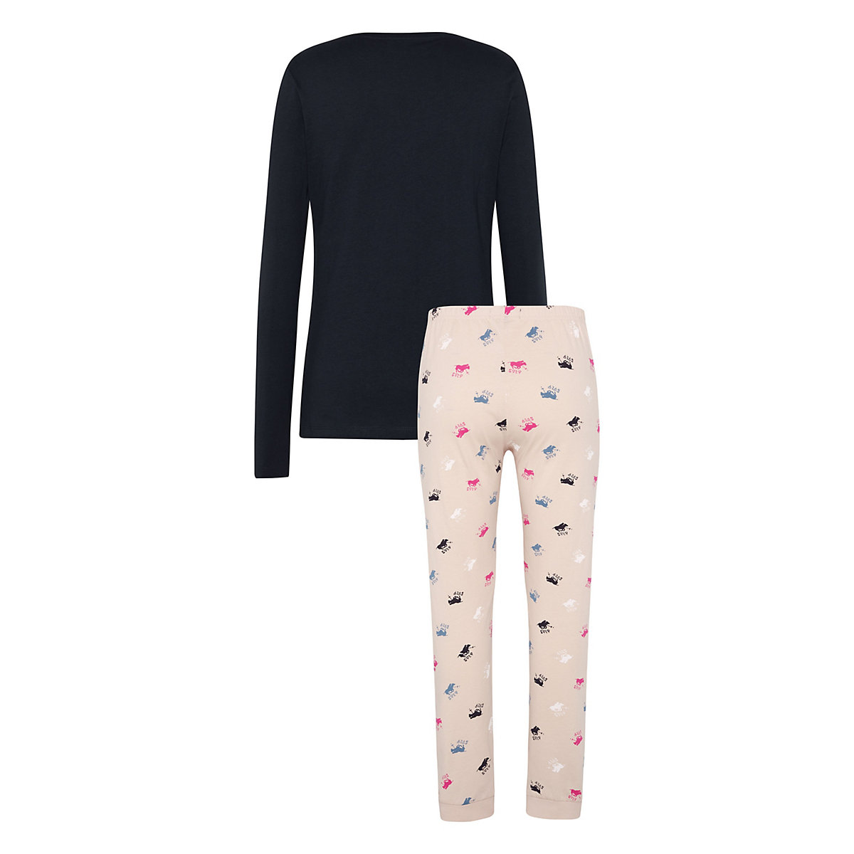 Pyjama im Label-Design Schlafanzüge für Mädchen