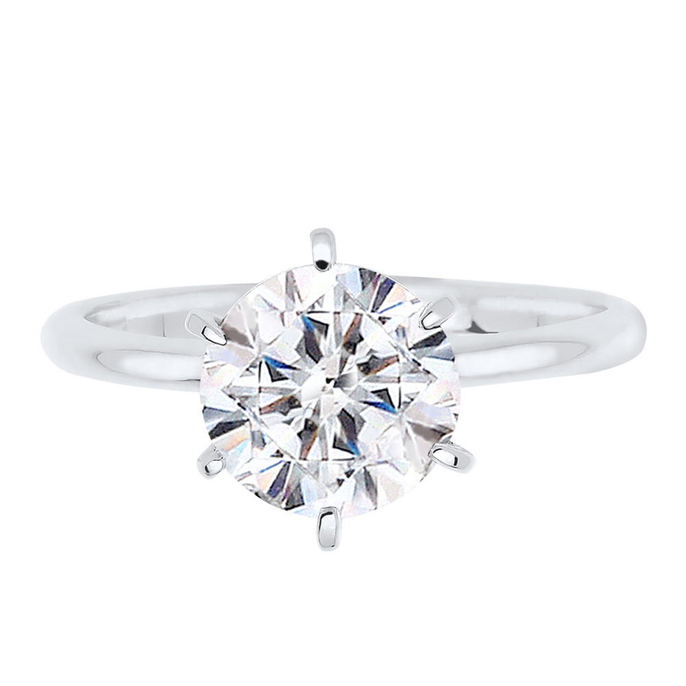 Elli Elli Bague Femmes Fiançailles avec Cristaux en Argent Sterling 925 Bague