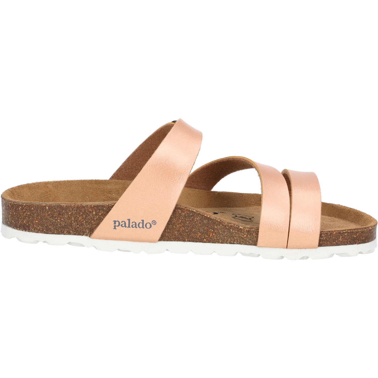 Palado Ikaria Metallic, Pantoletten, Damen, Rose
